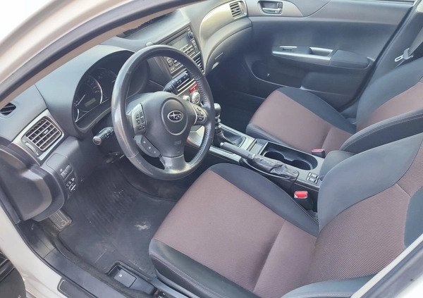 Subaru Impreza cena 14999 przebieg: 274589, rok produkcji 2010 z Września małe 67